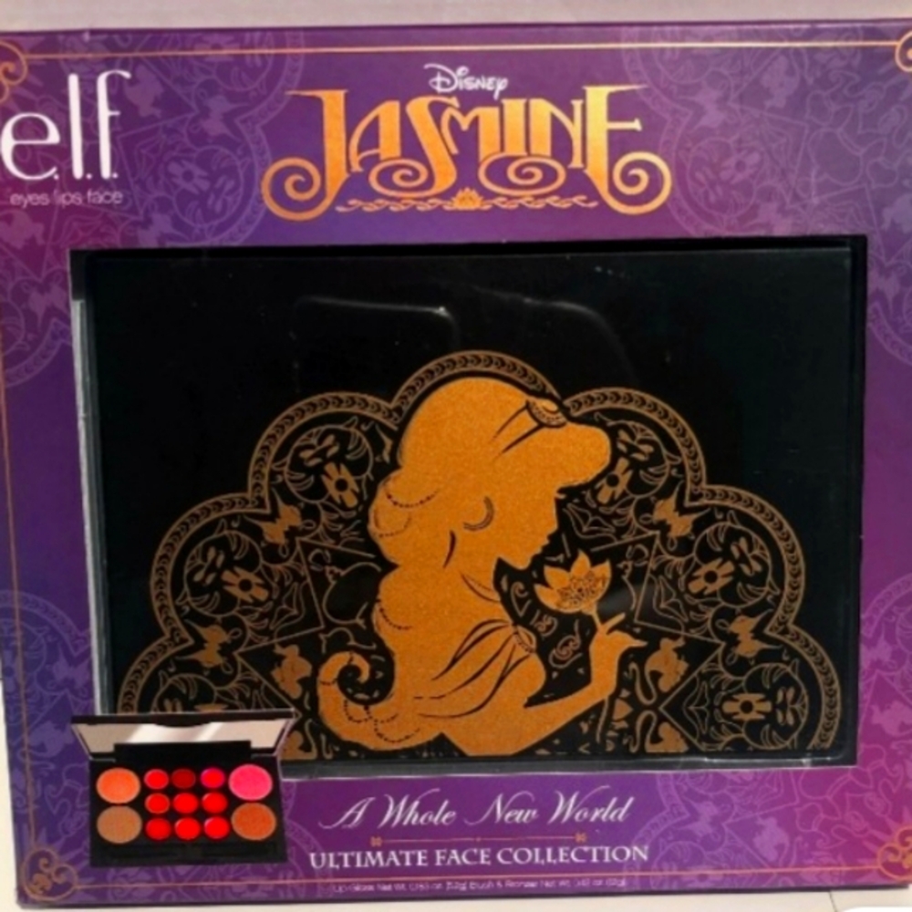 New E.L.F Disney's Jasmine Ultimate Face Compact-without box